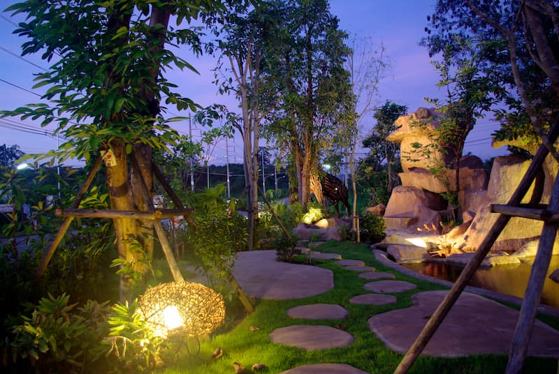 Illuminating Outdoors: The Role of an Electrician for Landscape Lighting